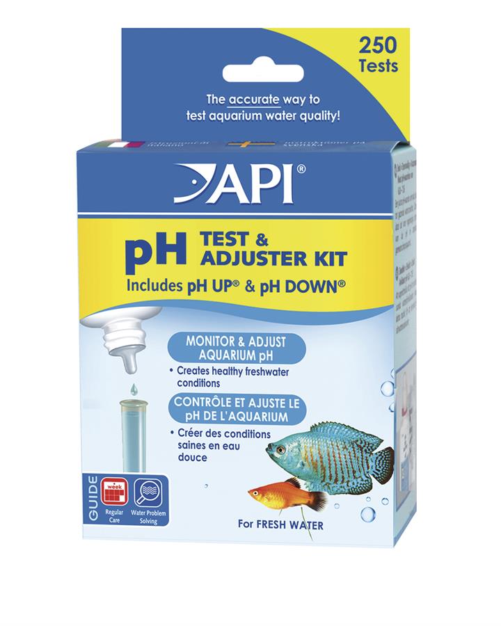 API Deluxe P.H Test Kit with liquid adjusters