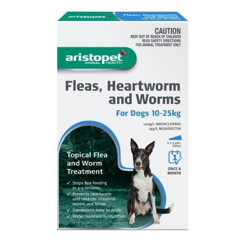 Aristopet Spot-on Treatment for Dogs 10-25kg 6 pack
