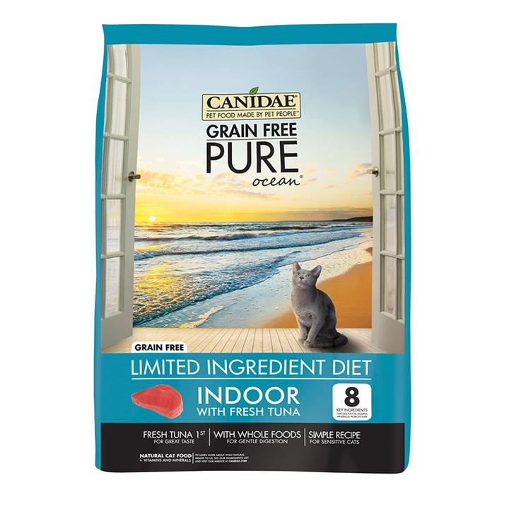 CANIDAE® Grain Free PURE Ocean Indoor Dry Cat Food with Tuna 2.27kg