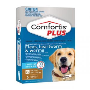 Comfortis Plus Extra Large Brown 6 Pack