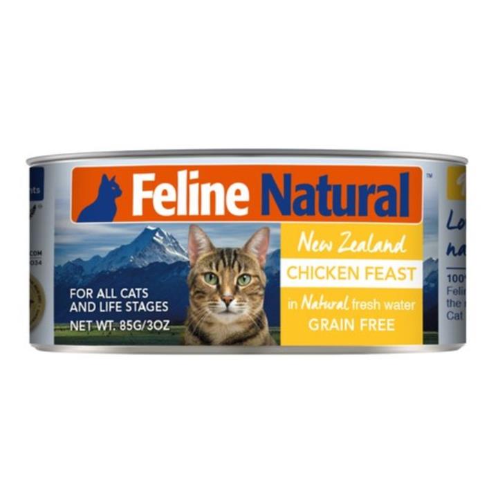 Feline Natural Canned Chicken Feast Cat Food 24x85g