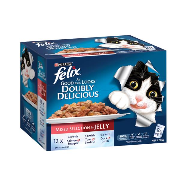 Felix As Good As It Look Doubly Delicious Mixed Selection 12 X 85g