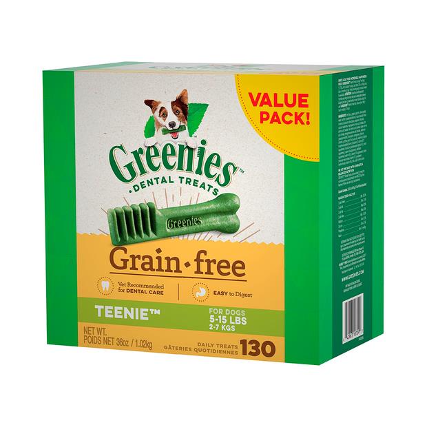 Greenies Grain Free Teenie Dog Dental Treats 1kg