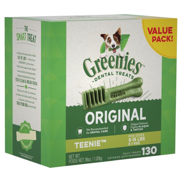 Greenies Original Teenie Dog Dental Treats 1kg