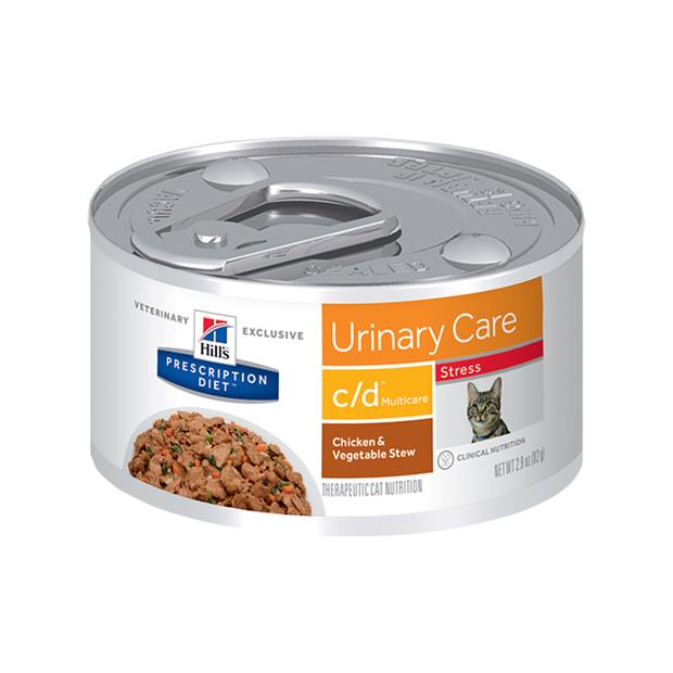Hills Prescription Diet Cd Multicare Urinary Stress Wet Cat Food 24 X 82g