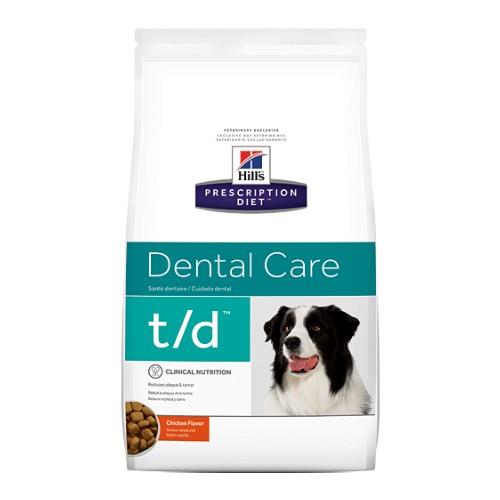 Hills Prescription Diet t/d Dental Care Dry Dog Food 2.25kg