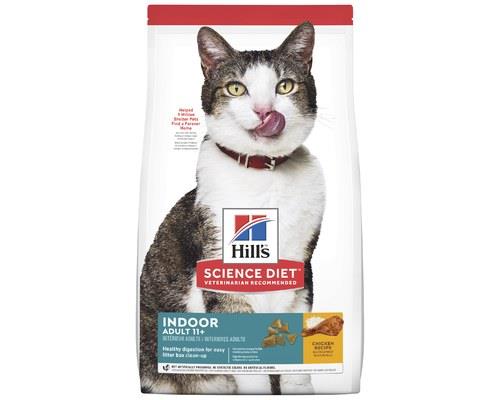 Hills Science Diet Adult 11+ Indoor Cat Food 1.58kg