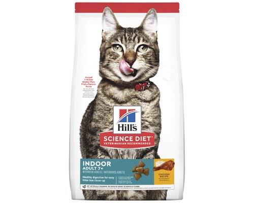 Hills Science Diet Adult 7+ Indoor Cat Food 1.58kg