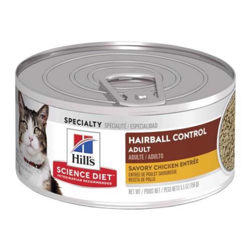 Hill's Science Diet Adult Urinary & Hairball Control Canned Cat Food, 2