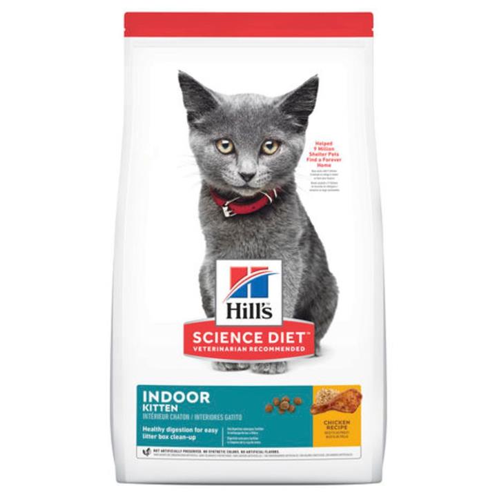 Hill's Science Diet Kitten Indoor Dry Cat Food 3.17kg