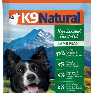 K9 Natural Freeze Dried Lamb Dog Food 3.6kg