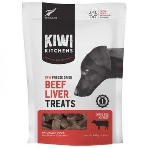 Kiwi Kitchens Beef Liver Freeze Dried Treats 250g