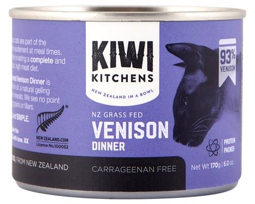 Kiwi Kitchens Cat Venison Wet 170g