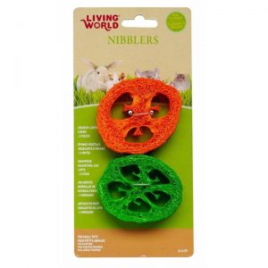 Living World Small Animal Crunchy Capsicum Loofah 2 Pack