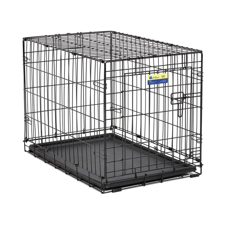 Midwest Contour Double Door Dog Crate with Divider [Size: 24 - 824DD]