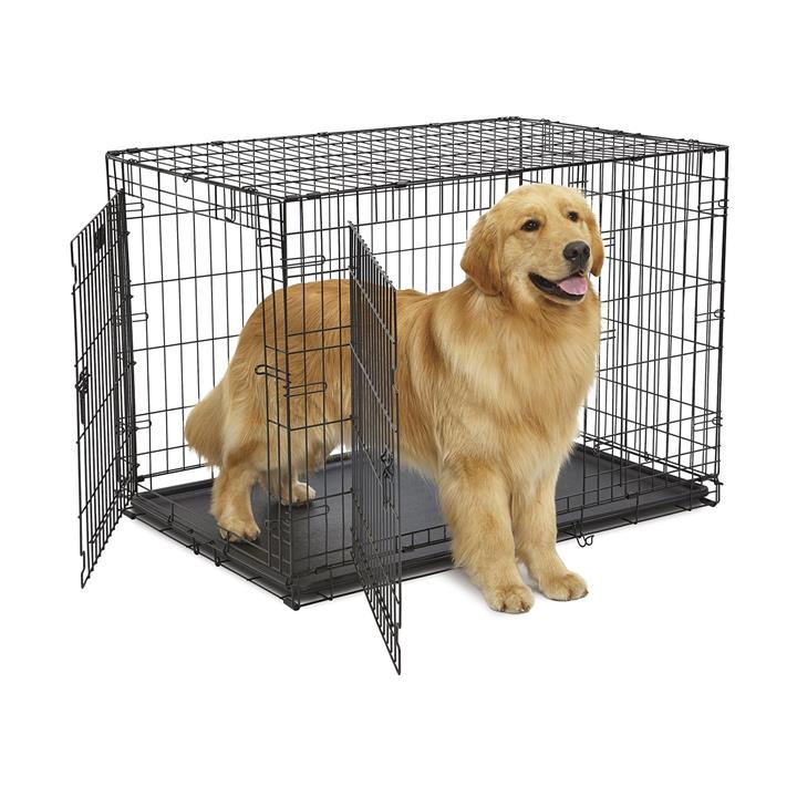 Midwest Contour Double Door Dog Crate with Divider [Size: 48 - 848DD]