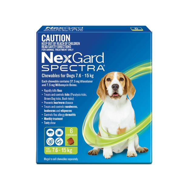 Nexgard Spectra Medium Dog 6 Pack