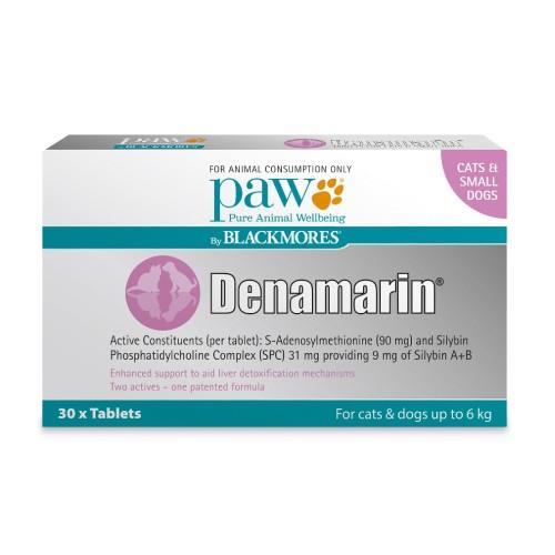 Paw Denamarin Tablets Small 30 pack