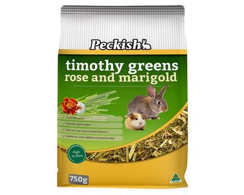 Peckish Timothy Greens 750g - Rose & Marigold