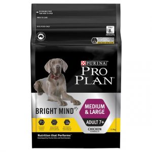 Pro Plan Bright Minds Dry Dog Food Senior Medium Large Breed 2 X 2.5kg