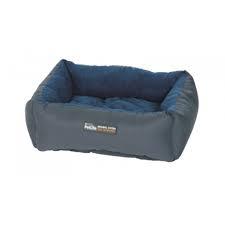 Purina Petlife Self Warm Cuddle Bed Blue/Charcoal Small/ Medium