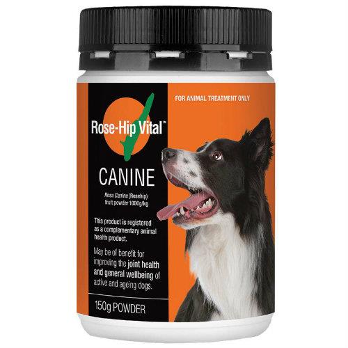 Rose-Hip Vital Canine Powder for Dogs 150g