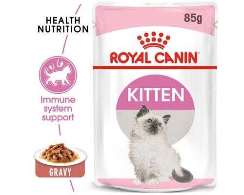 Royal Canin Feline Instinctive Kitten Food In Gravy 85g