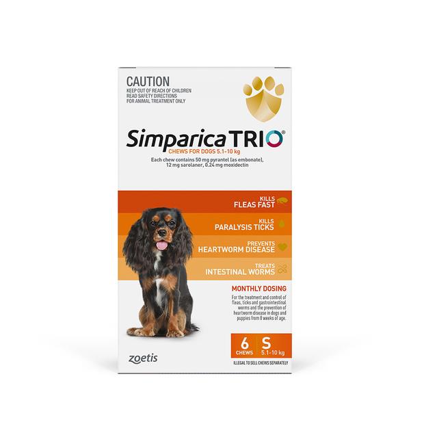 Simparica Trio Small 3 Pack