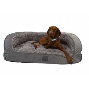 T & S Deluxe Portsea 108 x 84cm Dog Bed Mushroom