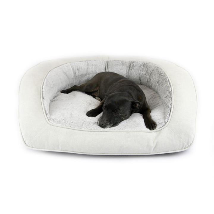 T & S Deluxe Portsea Luxy Linen Dog Bed Small