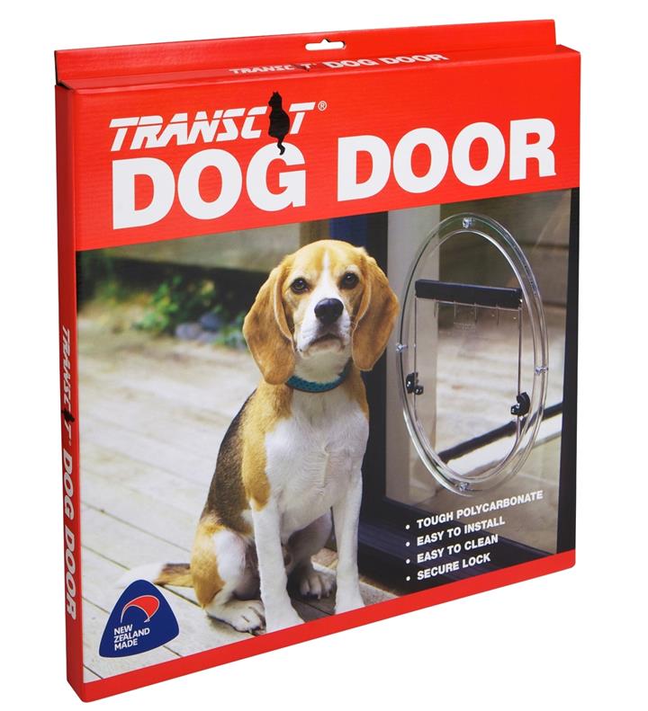 Transcat Pet Door for Cats & Dogs - Large Door for Glass