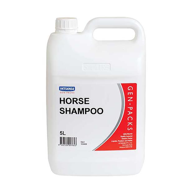 Vetsense Gen Packs Horse Shampoo 5L