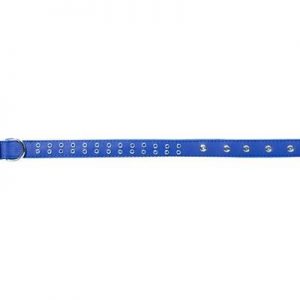 Gummi Pet Bling Dog Collar Blue Small