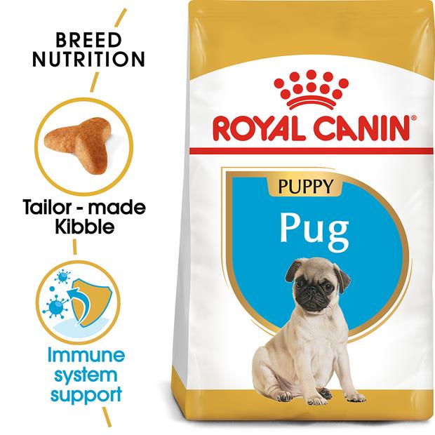 Royal Canin Pug Junior Dry Dog Food 2 X 1.5kg