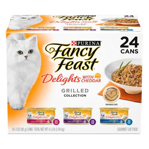 Fancy Feast Delights with Cheddar Collection