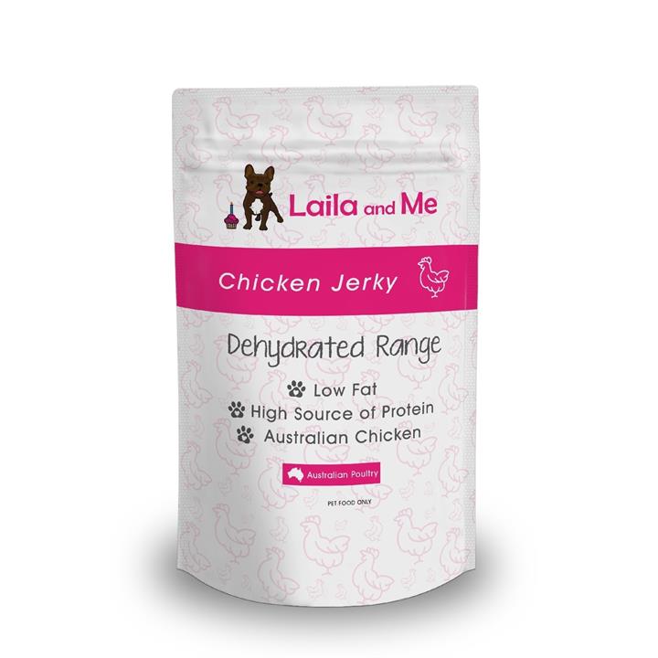 Laila & Me Dehydrated Chicken Jerky 80g