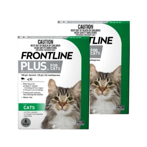 Frontline Plus Cat Green 12 pack
