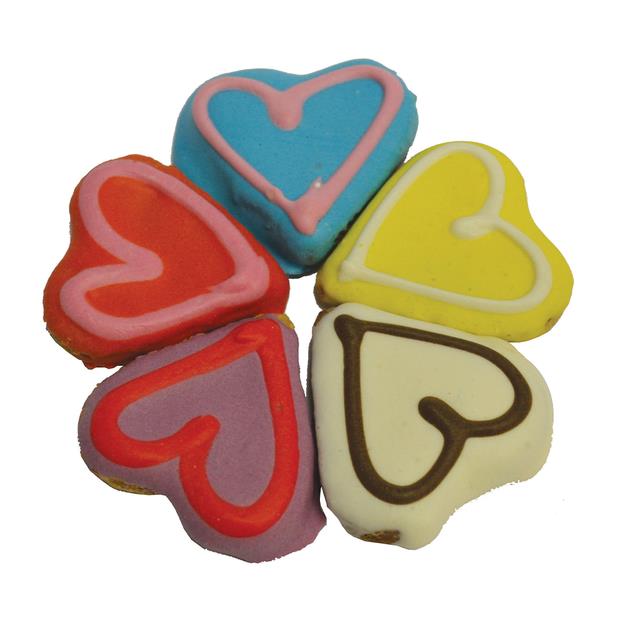 Huds And Toke Little Doggy Love Heart Cookies 5 Pack