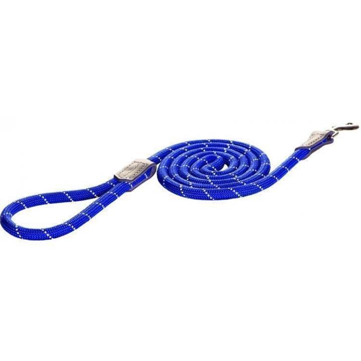 Rogz Classic Rope Lead Blue 1.8m Medium