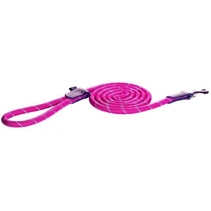 Rogz Classic Rope Lead Pink 1.8m Medium