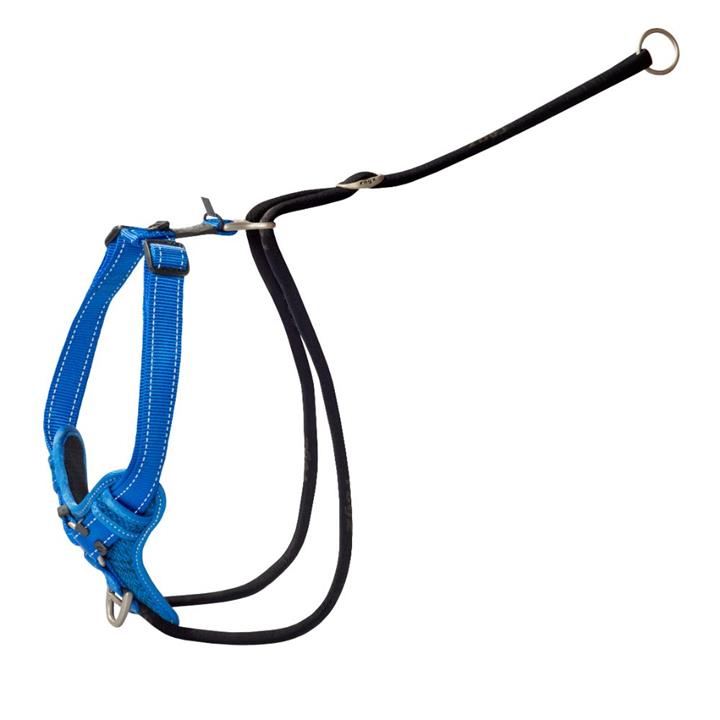 Rogz Control Stop Pull Dog Training Harness Blue Extra Large