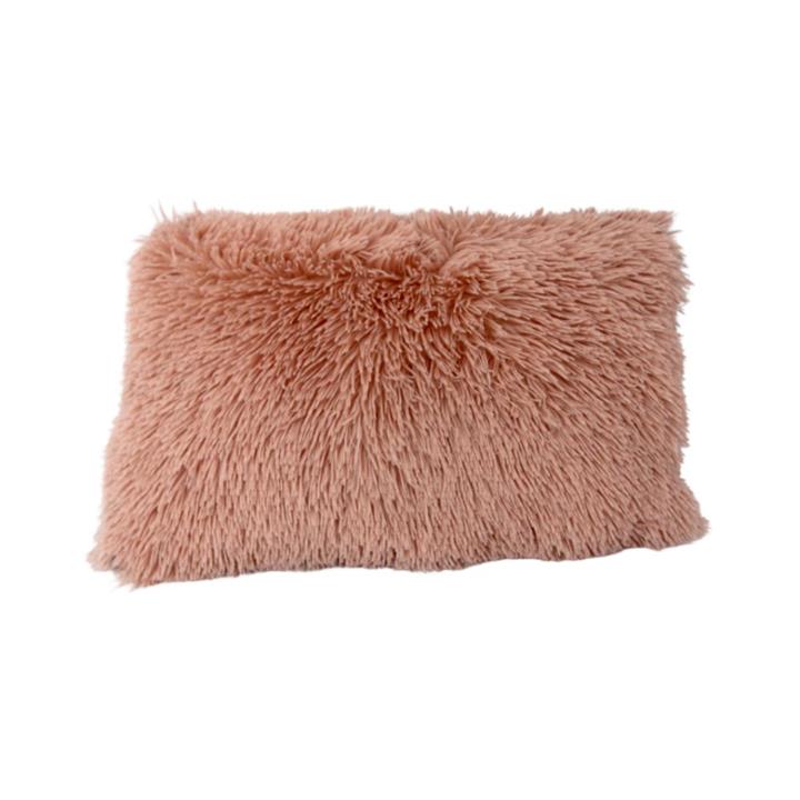 T & S Pet Polar Rectangle Cushion Blush