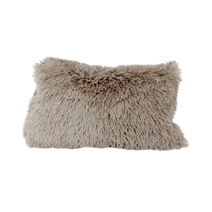 T & S Pet Polar Rectangle Cushion Mushroom