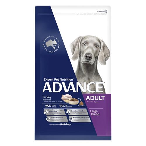 Advance Adult Large Breed - Turkey With Rice 15 Kgs