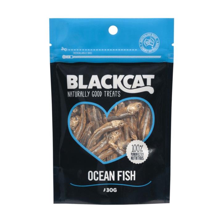 Blackcat Oceanfish Cat Treat 30g