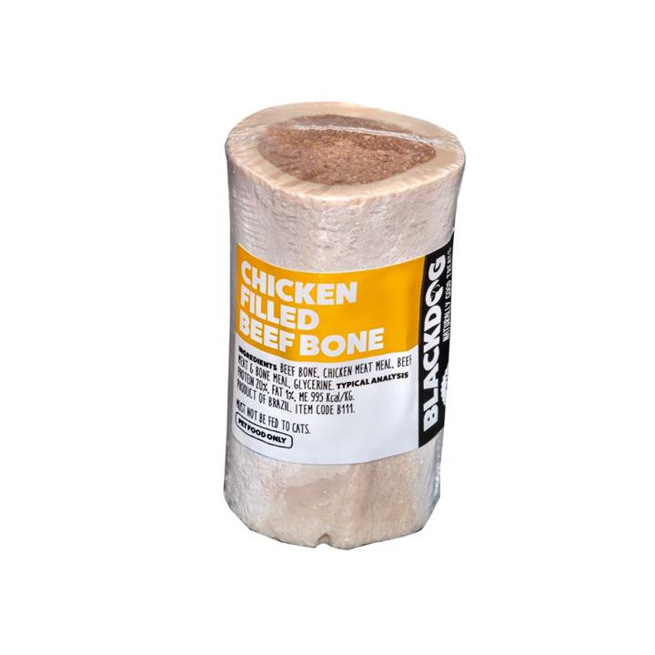 Buy Blackdog Filled Marrow Bone Chicken Dog Treat for 5.29