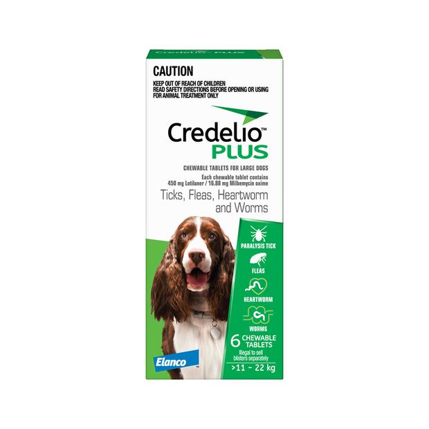 Credelio Plus Large Dog Green 3 Pack