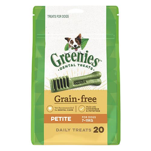 Greenies Grain Free Petite Dog Dental Treats 7-11 Kgs 1 Kg