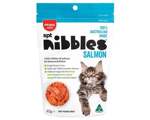 Prime100 Cat Nibbles Salmon 40g