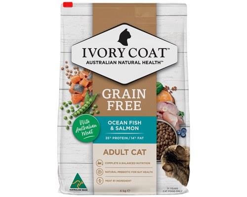 Ivory Coat Gf Cat Ocean Fish & Salmon 4kg